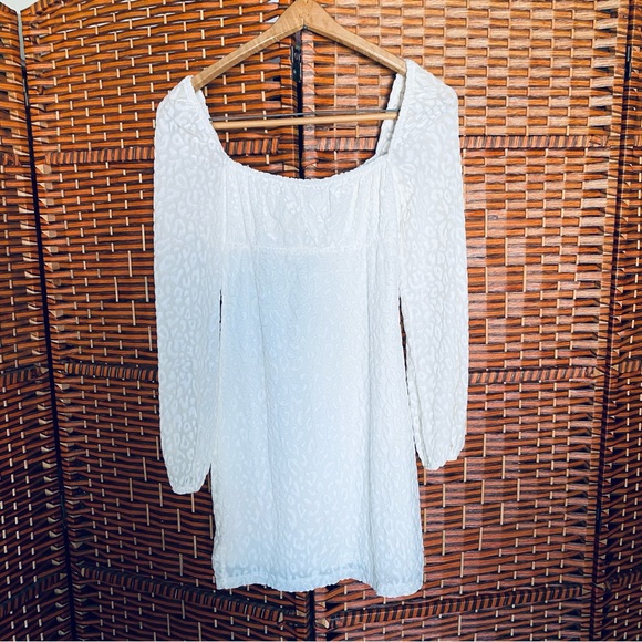 Princess Polly “Don’t be Salty” Textured Animal Print Velvet Mini Dress - Picture 6 of 8